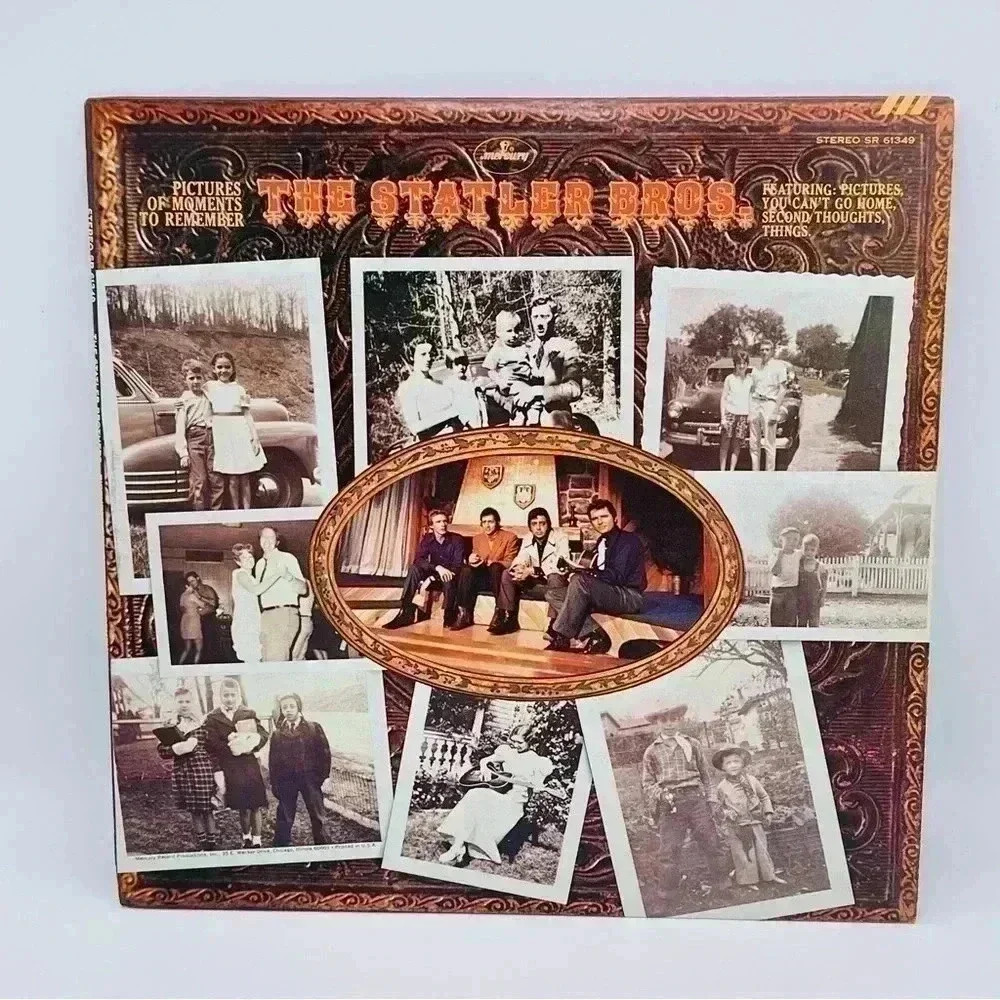 Vinyl Record The Statler Brothers "Pictures of Moments to Remember" Album